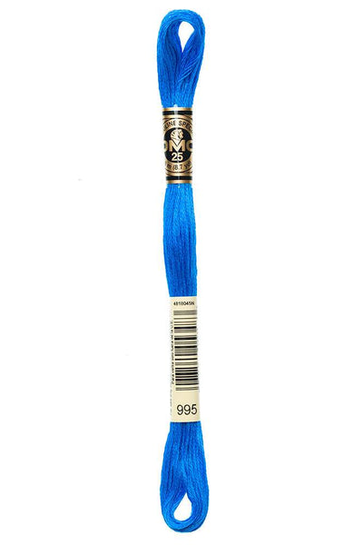 DMC #117 Cotton Floss 995 Electric Blue