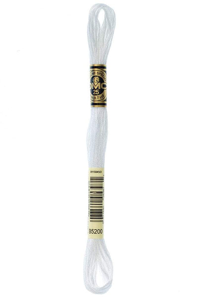 DMC #117 Cotton Floss Pure White