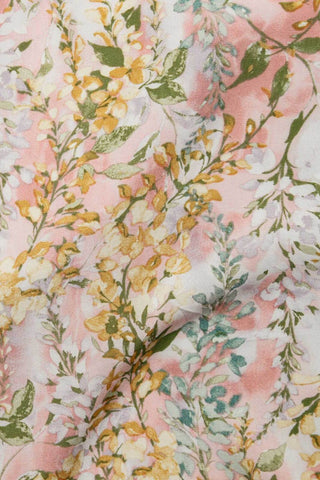 Dali Floral Romance Poplin Blush / Gold