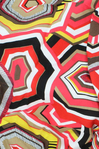 Dali Poplin Print Coral