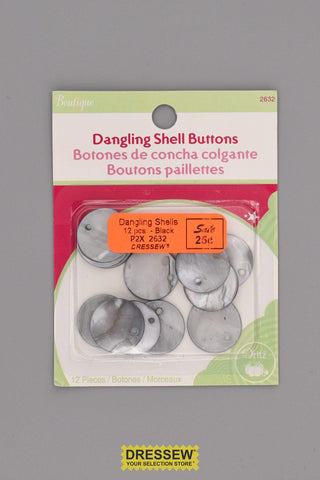Dangling Shells Black