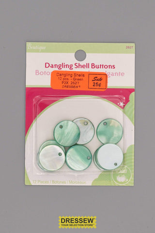 Dangling Shells Green