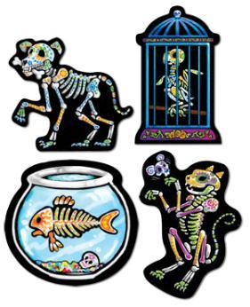 Day of the Dead Pet Cutouts