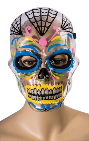 Day of the Dead Transparent Mask