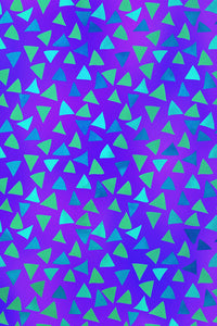 Dazzle Triangles Purple / Green