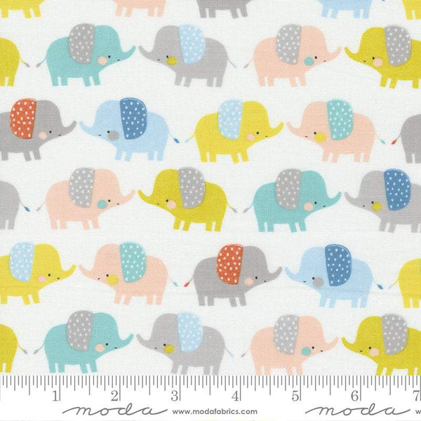 Delivered With Love Elephants By Paper & Cloth For Moda Cloud