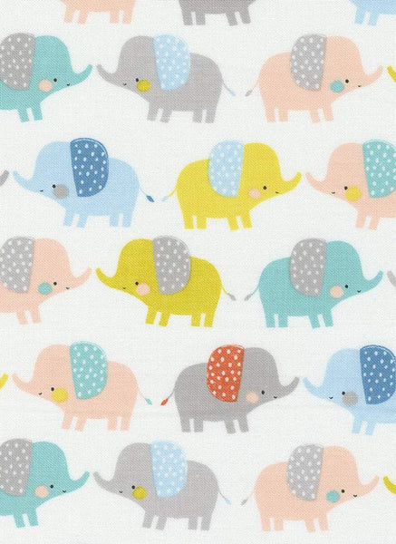 Delivered With Love Elephants By Paper & Cloth For Moda Cloud