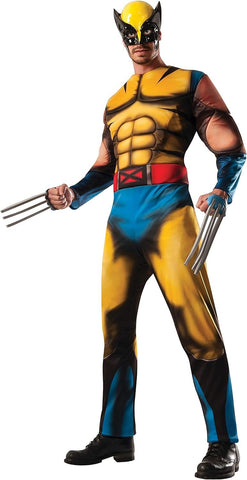 Deluxe Muscle Chest Wolverine Costume Adult - Extra Large