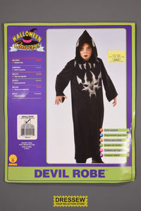 Devil Robe Child - Small Black / Grey