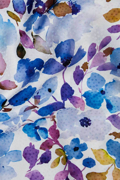 Digital Bloom Jacquard Blue / Multi
