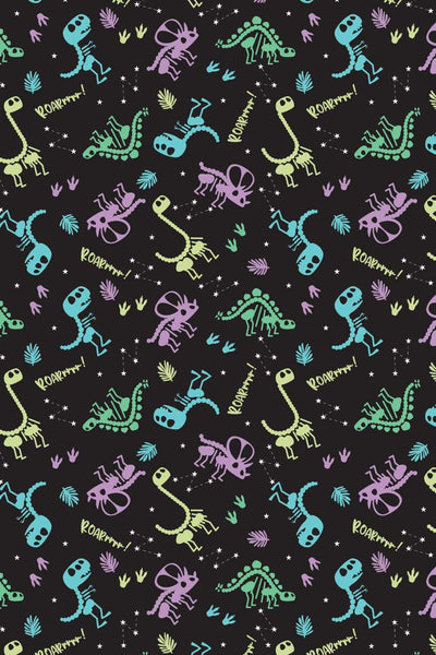 Dino Glow Dino Dreams Black