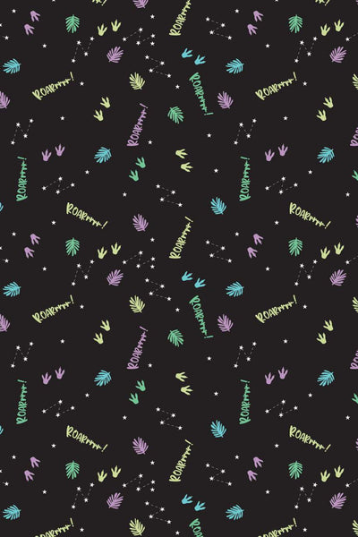 Dino Glow Dino Sky Black
