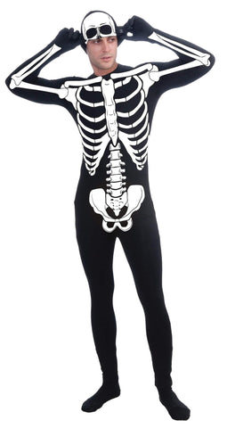 Disappearing Man Bone Suit Adult - Extra Large