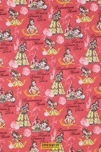 Disney Lycra Knit Belle Enchantment