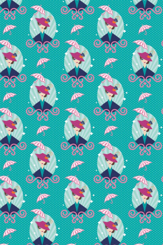 Disney Mary Poppins The One and Only Teal / Multi