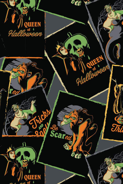 Disney Villains Halloween Black