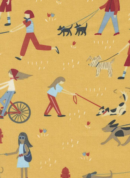 Dog Daze Daily Walk By Stacy Iest Hsu For Moda Buttercup
