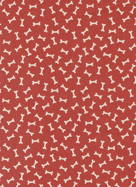 Dog Daze Fetch By Stacy Iest Hsu For Moda Red