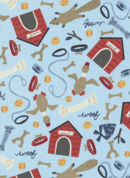 Dog Daze Let's Play By Stacy Iest Hsu For Moda Sky