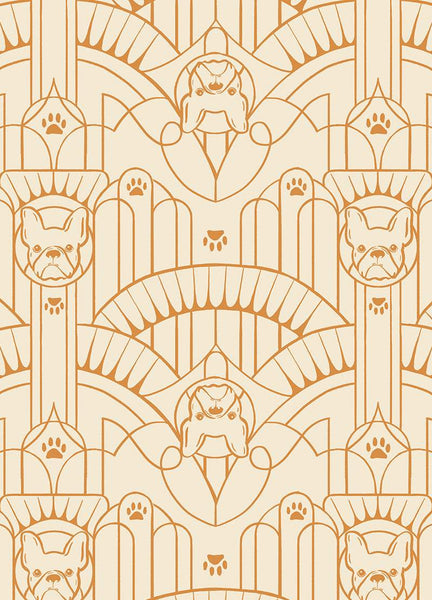 Dog Park Deco Pup By Sarah Watts of Ruby Star Society For Moda Shell