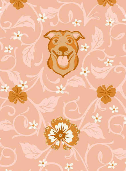 Dog Park Pitbull By Sarah Watts of Ruby Star Society For Moda Dahlia