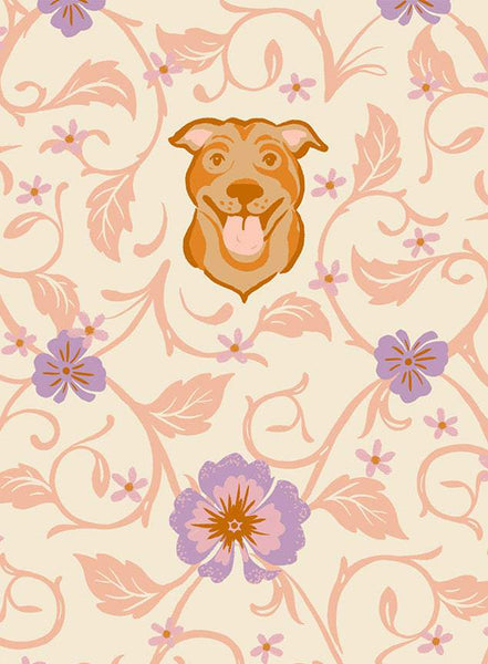 Dog Park Pitbull By Sarah Watts of Ruby Star Society For Moda Shell