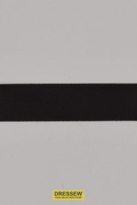 Double Face Satin Ribbon 16mm (5/8") Black