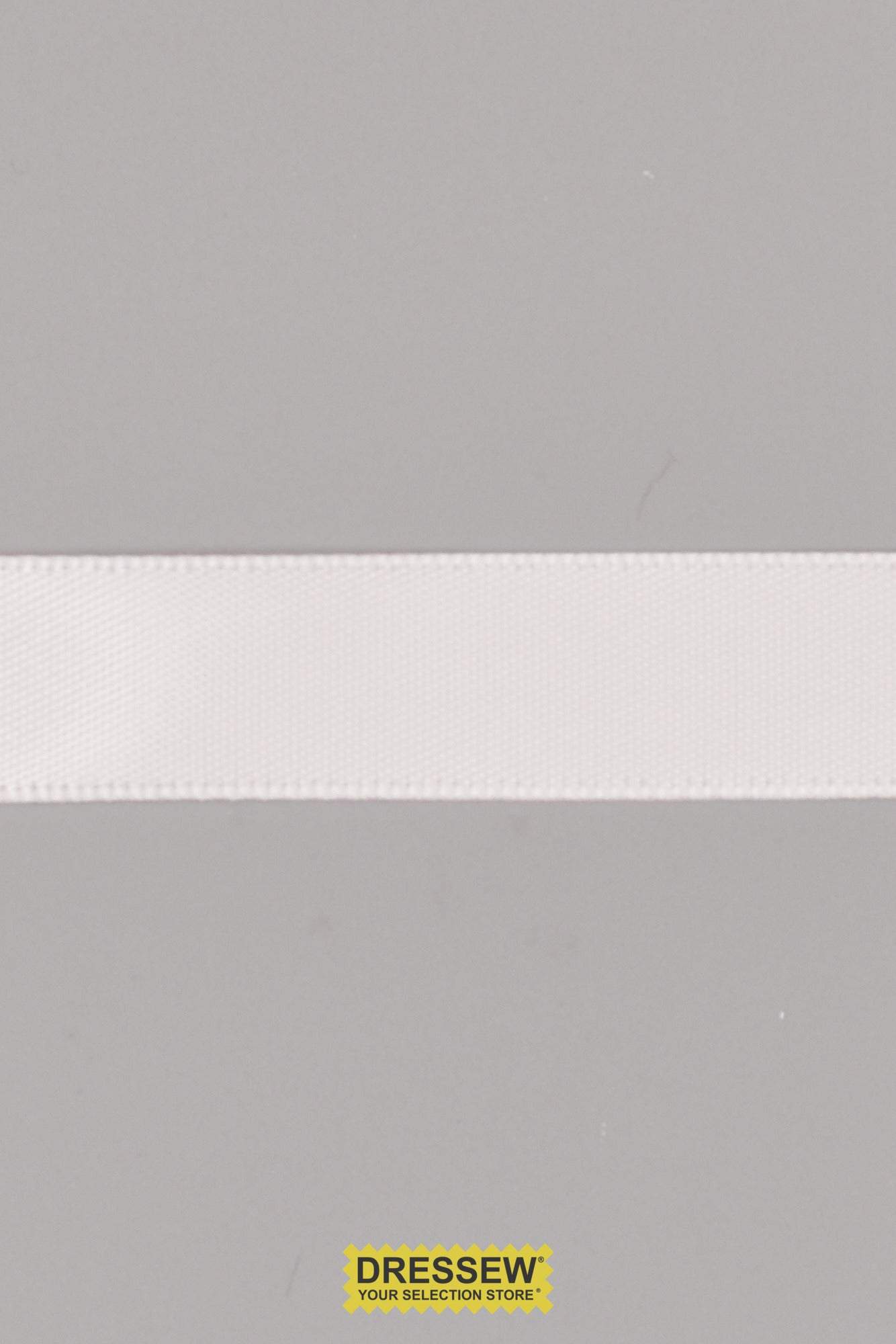 Double Face Satin Ribbon 16mm (5/8") White
