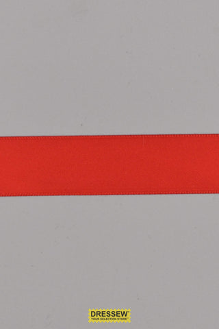 Double Face Satin Ribbon 22mm (7/8") Red