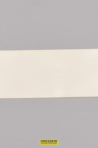 Double Face Satin Ribbon 38mm (1-1/2") Ivory
