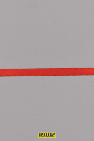 Double Face Satin Ribbon 6mm (1/4") Red