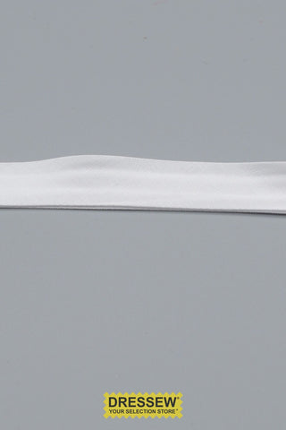 Double Fold Bias Tape 13mm (1/2") White