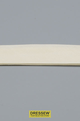 Double Fold Bias Tape 24mm (15/16") Ivory
