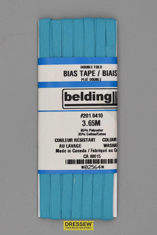 Double Fold Bias Tape Turquoise