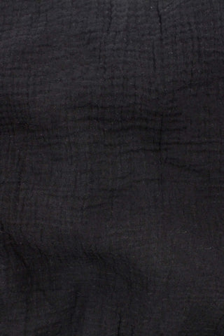 Double Gauze Black