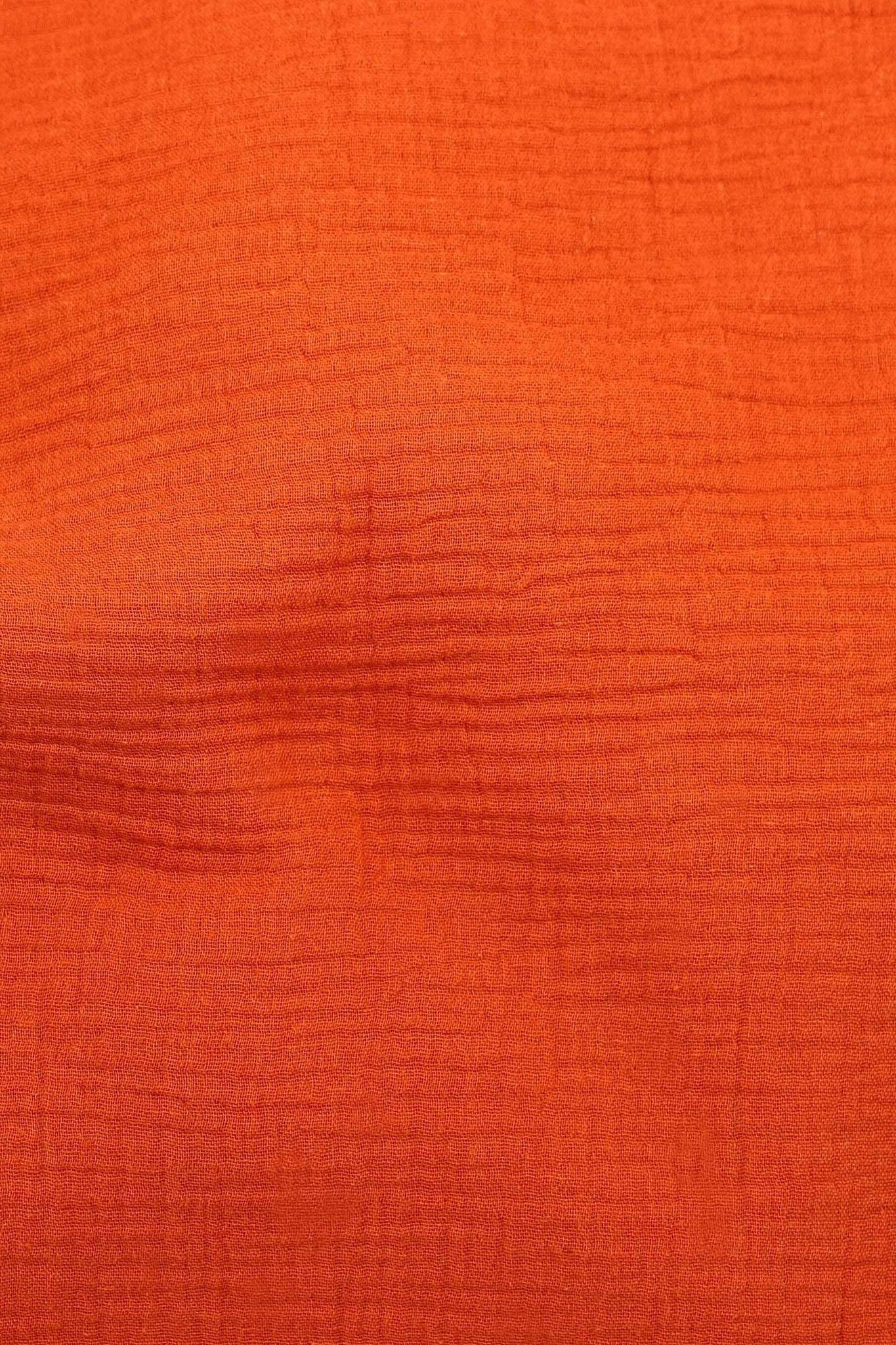 Double Gauze Burnt Orange