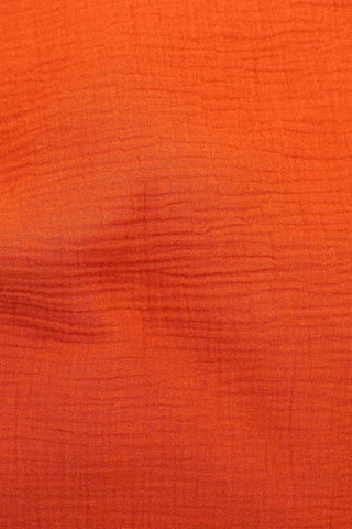 Double Gauze Burnt Orange