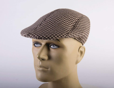 Driving Cap Houndstooth
