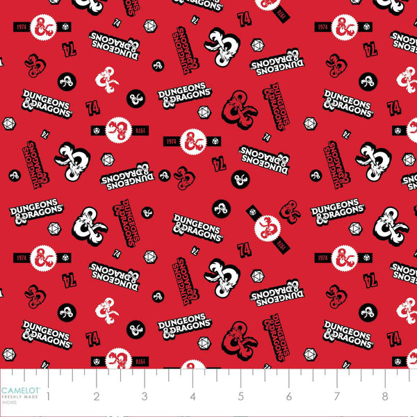 Dungeons & Dragons II Adventuring Since 1974 Red