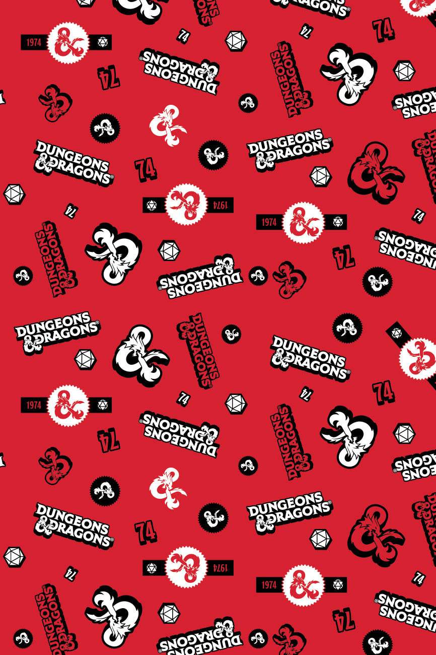 Dungeons & Dragons II Adventuring Since 1974 Red