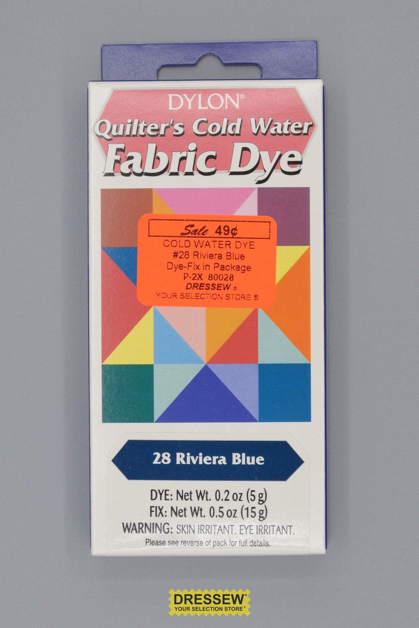 Dylon Cold Water Dye  #28 Riviera Blue