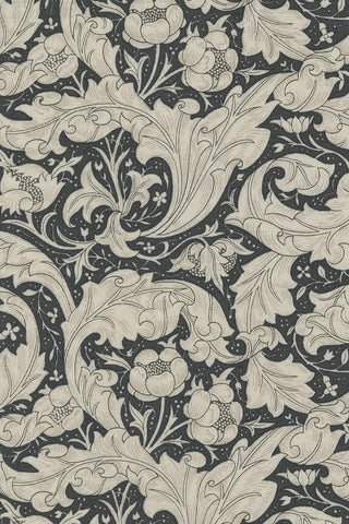Ebony Suite - Best Of Morris By Barbara Brackman For Moda Bachelor's Button Ebony / Porcelain