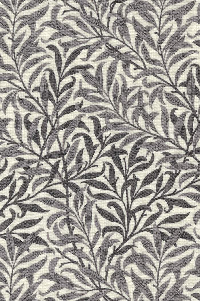 Ebony Suite - Best Of Morris By Barbara Brackman For Moda Willow Boughs Dove