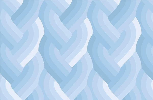 Echo Braid By Emily Van Hoff For Moda Light Blue