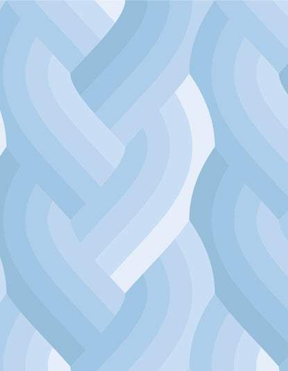 Echo Braid By Emily Van Hoff For Moda Light Blue