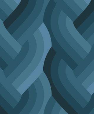 Echo Braid By Emily Van Hoff For Moda Navy