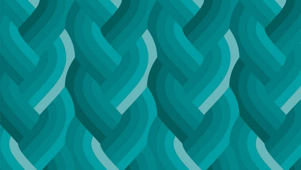Echo Braid By Emily Van Hoff For Moda Teal