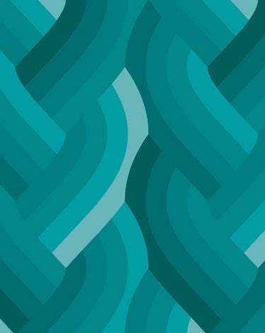 Echo Braid By Emily Van Hoff For Moda Teal