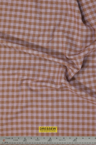 Eden Gingham Lilac / Cocoa