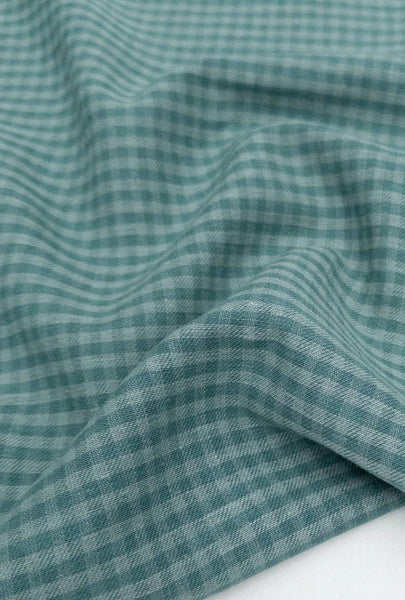 Eden Gingham Vintage Teal